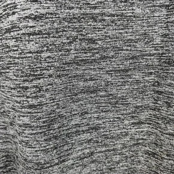 French Connection Space Dye Size Large Sweater Dress Midi Gray Stretch - Picture 9 of 12